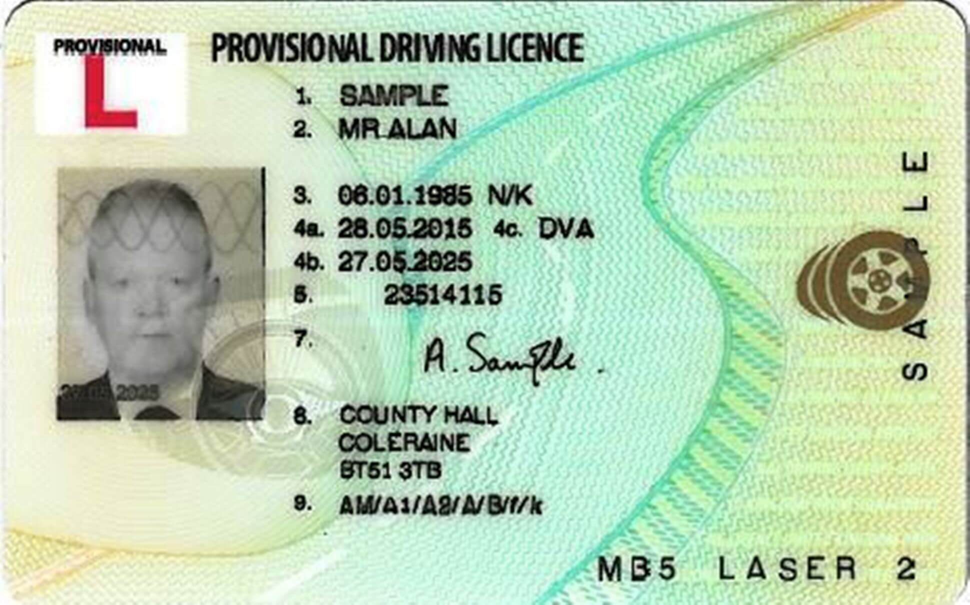 Driving Licence Types Driving Licence Categories Tempcover