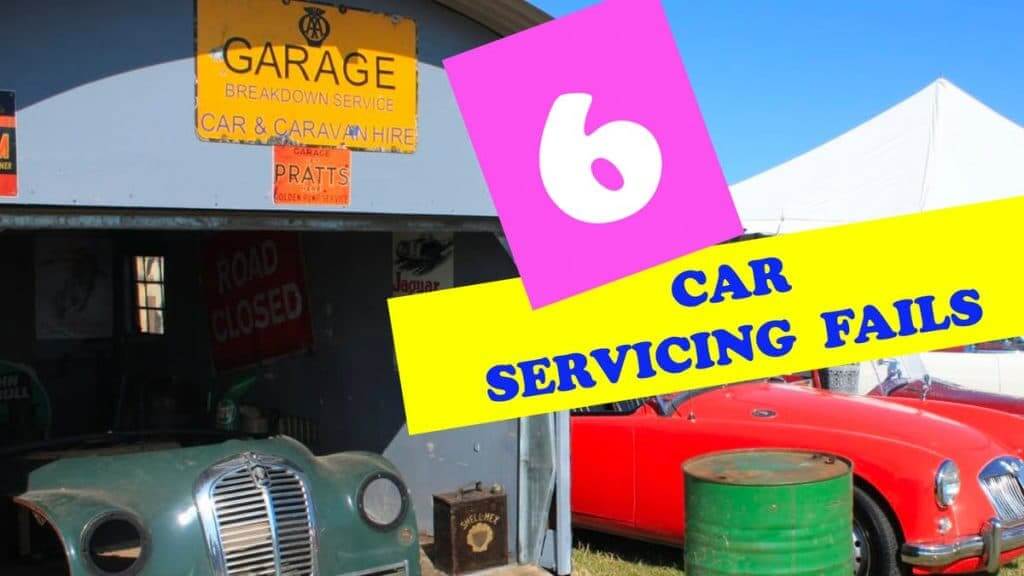 car servicing fails